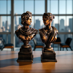 Apollo & Diana – The Divine Duo Sculpture Set