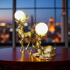Deer Harmony Lamp Set