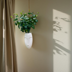 Abstract Face Wall Vase