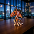 Majestic Horse Head Sculpture 🐎✨