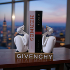 Abstract Thinker Bookends