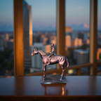 The Rider’s Pride – Resin Horse & Rider Sculpture