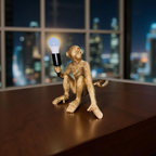 Golden Monkey Lamp