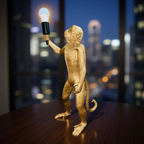 Golden Monkey Lamp – Standing Edition