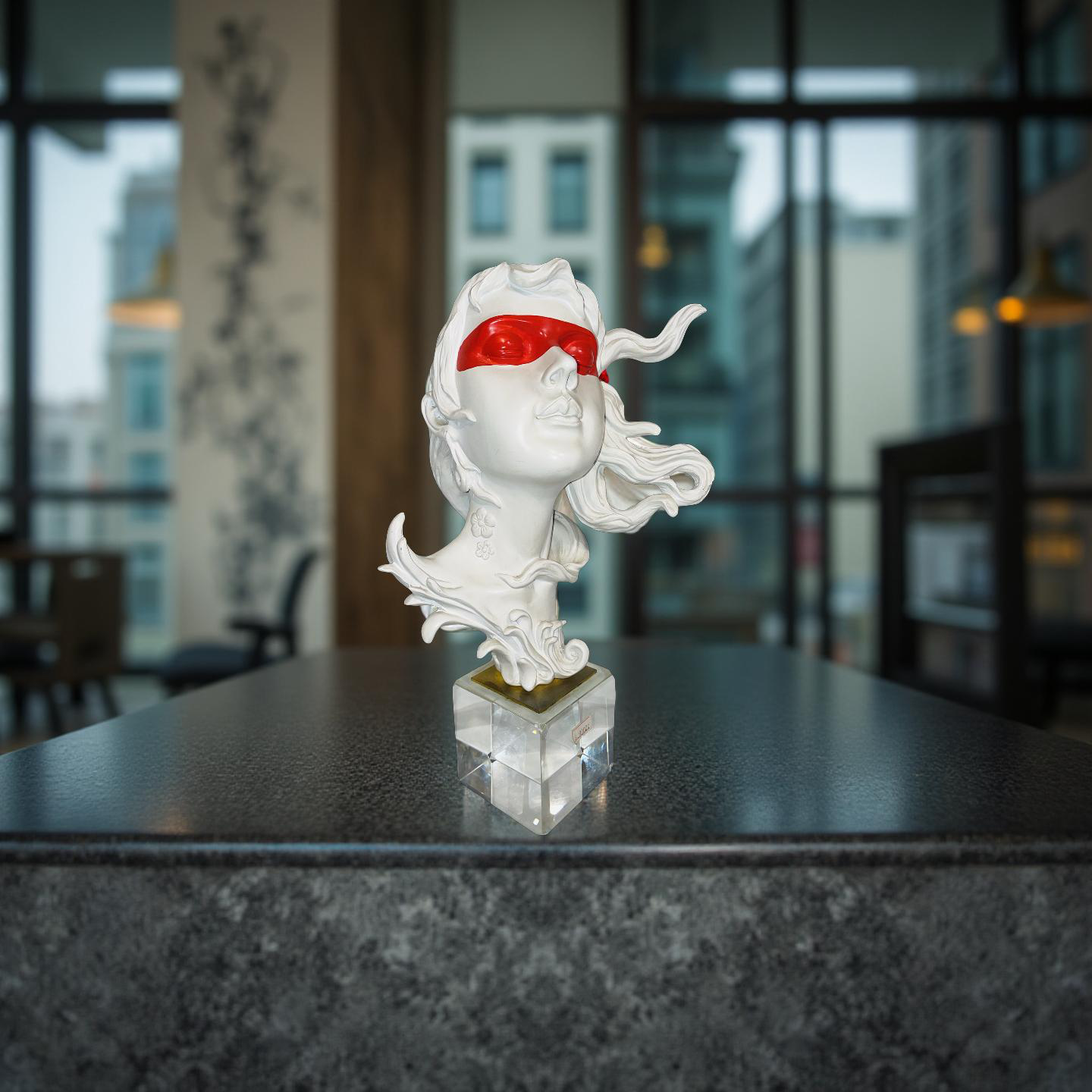 Serenity Woman Bust Sculpture