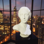 Classical Lady Bust Sculpture