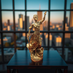 Golden Lady Justice – Symbol of Truth & Balance