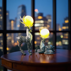 Deer Harmony Lamp Set