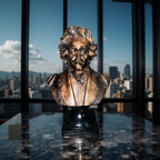 Beethoven Bronze Bust