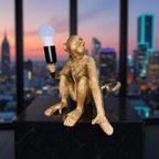 Golden Monkey Lamp