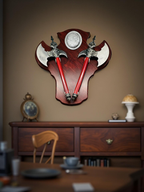 Twin Battle Axe Wall Décor