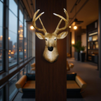Majestic Stag Wall Sculpture