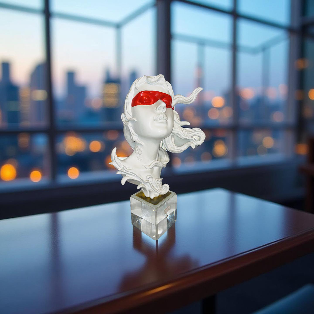 Serenity Woman Bust Sculpture