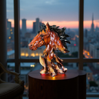 Majestic Horse Head Sculpture 🐎✨