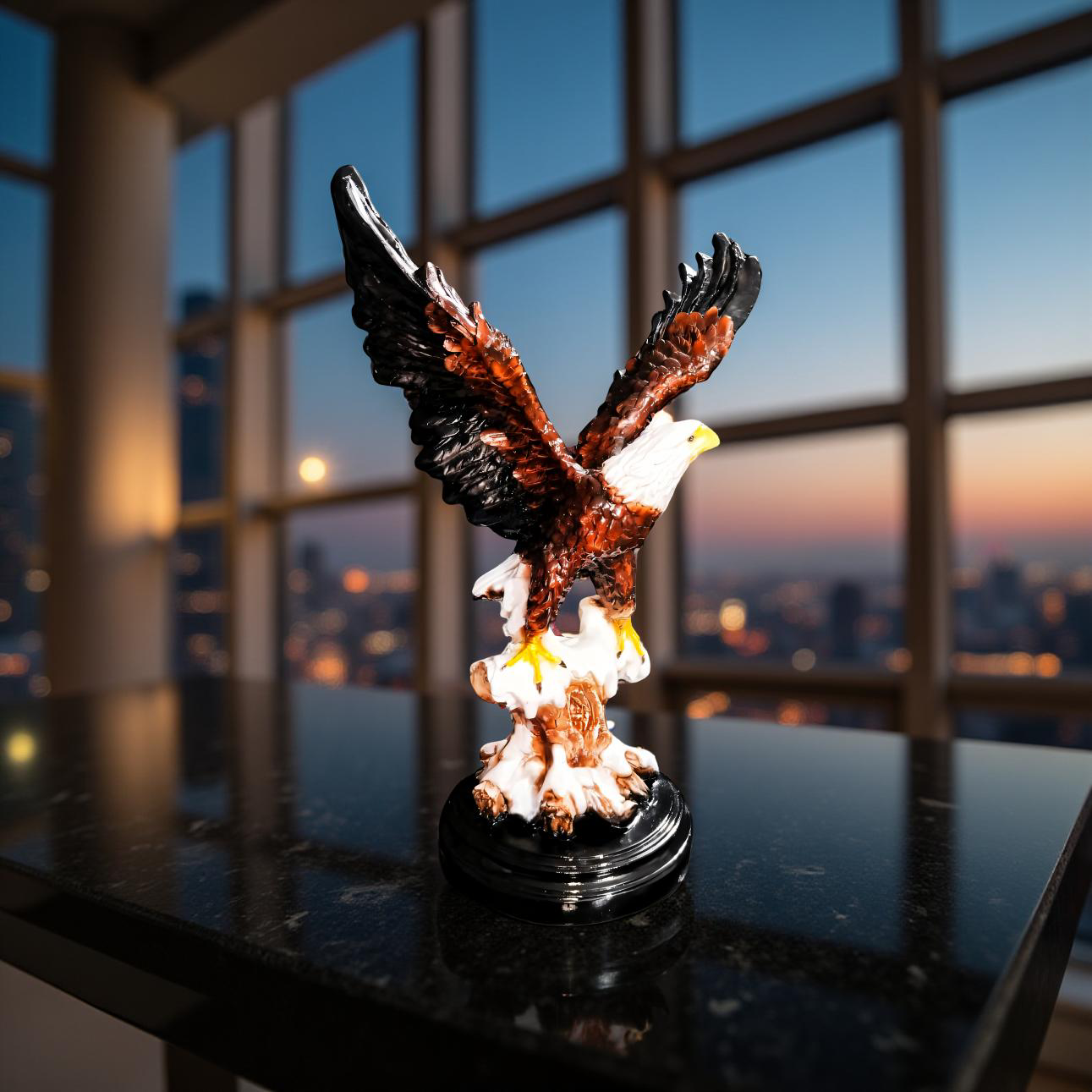 Majestic Flight – American Eagle Table Sculpture