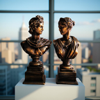 Apollo & Diana – The Divine Duo Sculpture Set