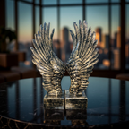 Celestial Wings – Angel Wing Bookends