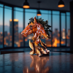 Majestic Horse Head Sculpture 🐎✨