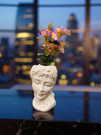 Floral Serenity Lady Face Planter