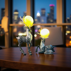 Deer Harmony Lamp Set