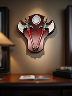 Twin Battle Axe Wall Décor