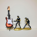 Symphony Musician Figurines with Guitar Accent