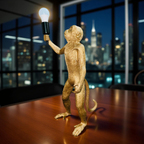 Golden Monkey Lamp – Standing Edition