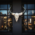 Bull Skull Wall Decor