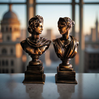 Apollo & Diana – The Divine Duo Sculpture Set