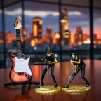 Symphony Musician Figurines with Guitar Accent