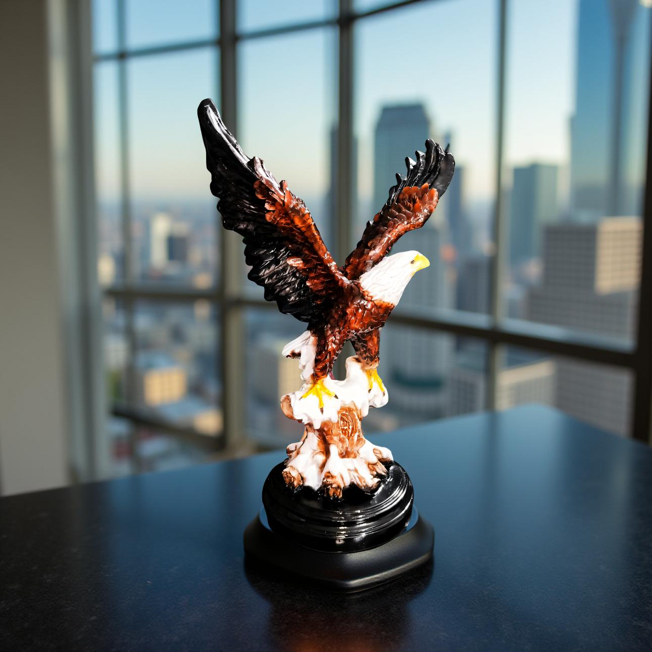 Majestic Flight – American Eagle Table Sculpture
