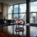 The Rider’s Pride – Resin Horse & Rider Sculpture