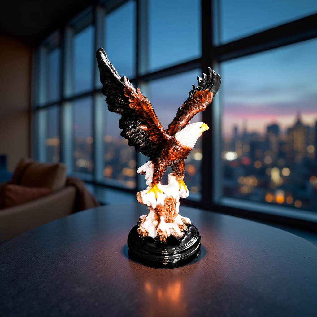 Majestic Flight – American Eagle Table Sculpture