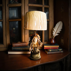 Native Chief Resin Table Lamp
