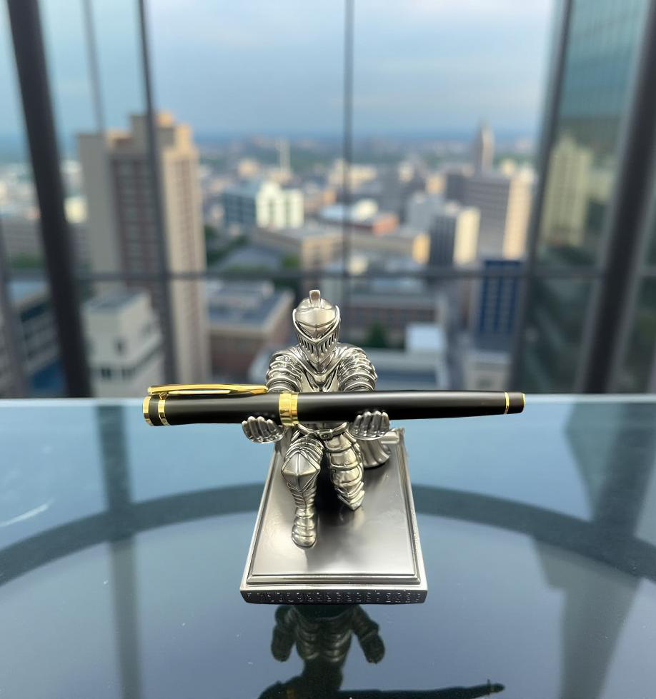 Knight of the Desk – Pen Holder Decor