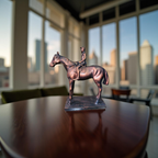 The Rider’s Pride – Resin Horse & Rider Sculpture
