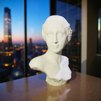 Classical Lady Bust Sculpture