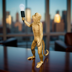 Golden Monkey Lamp – Standing Edition