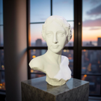 Classical Lady Bust Sculpture