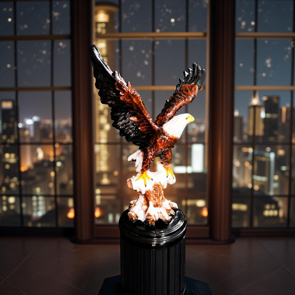 Majestic Flight – American Eagle Table Sculpture
