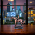 The Rider’s Pride – Resin Horse & Rider Sculpture