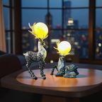 Deer Harmony Lamp Set