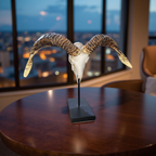 Ridgehorn Relic – Ram Skull Sculpture