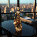 Golden Lady Justice – Symbol of Truth & Balance