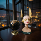 Blind Beauty – Modern Winged Muse Bust