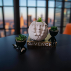 Trinity Faces Planter