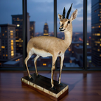Real Stuffed Deer (Gazelle/Antelope) Taxidermy Decor