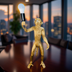 Golden Monkey Lamp – Standing Edition