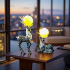 Deer Harmony Lamp Set