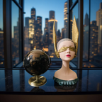 Blind Beauty – Modern Winged Muse Bust